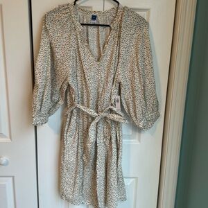 Light cotton mini dress